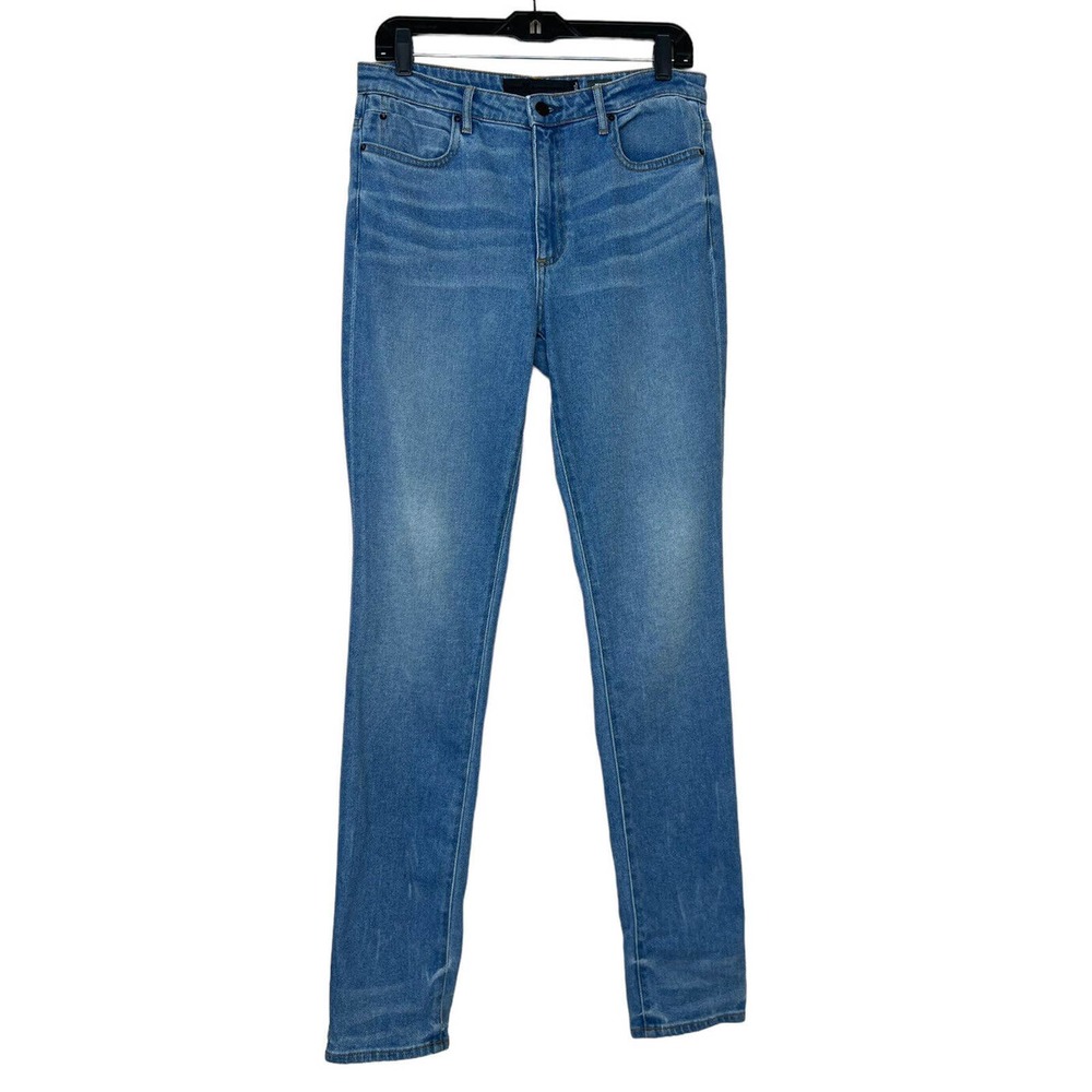 X Alexander Wang Denim Jeans Womens Size 29 Light Wash Skinny Blue Mid Rise